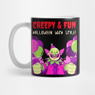 Halloween with style creepy and fun Mug